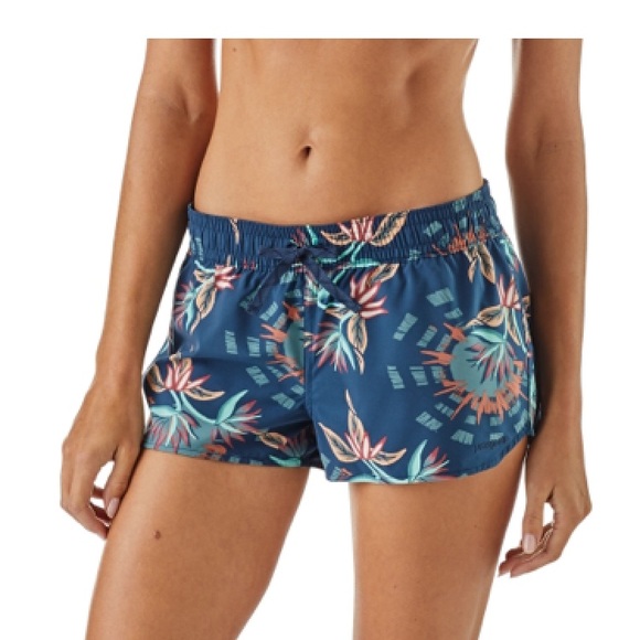 Patagonia Pants - Patagonia Stretch Planing Print Micro Board Shorts